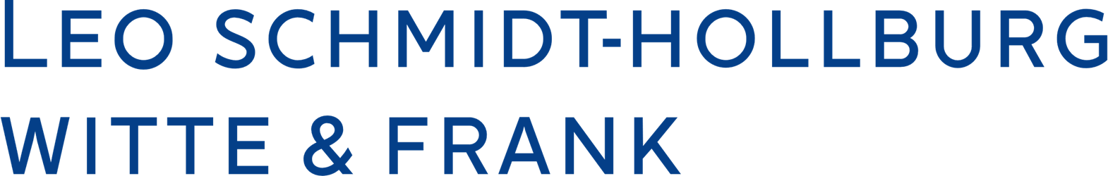 Logo von LEO SCHMIDT-HOLLBURG WITTE & FRANK